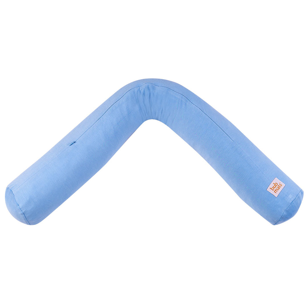 Tummy Time Pillow · Sky Blue